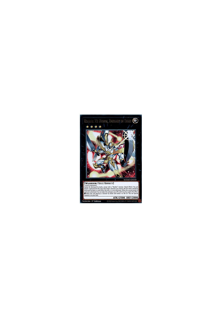 Number 39: Utopia, Emissary of Light (V.1 - Ultra Rare)