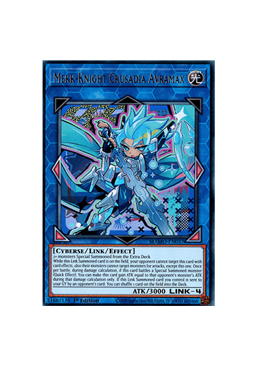 Mekk-Knight Crusadia Avramax (V.1 - Ultra Rare)
