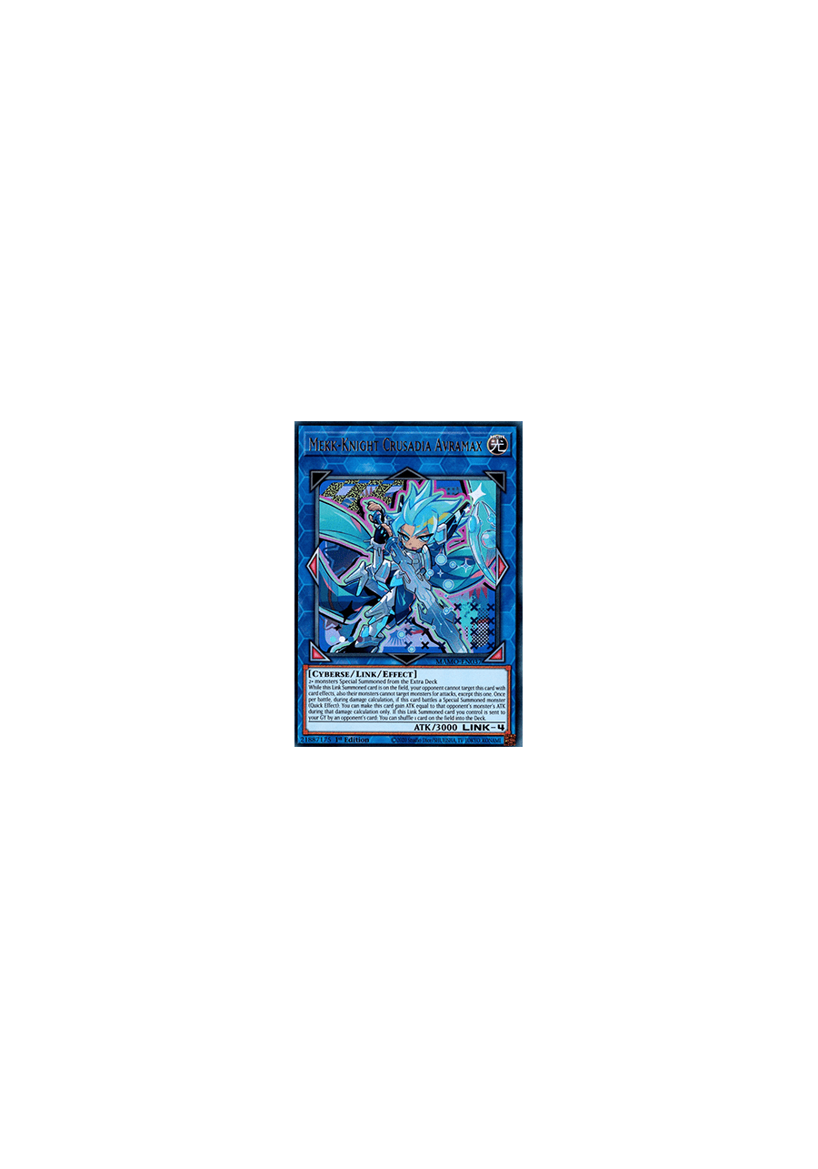 Mekk-Knight Crusadia Avramax (V.1 - Ultra Rare)