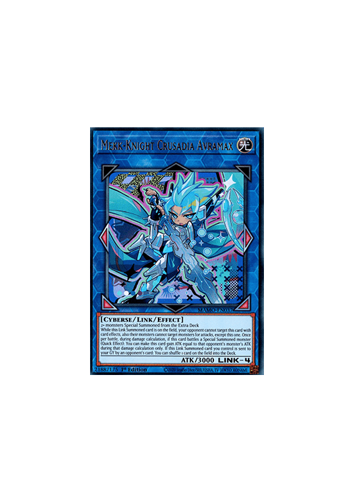 Mekk-Knight Crusadia Avramax (V.1 - Ultra Rare)