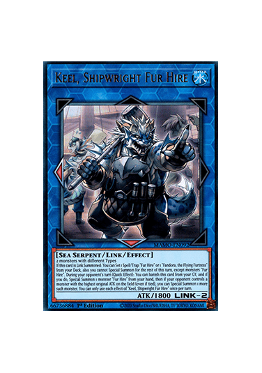 Keel, Shipwright Fur Hire