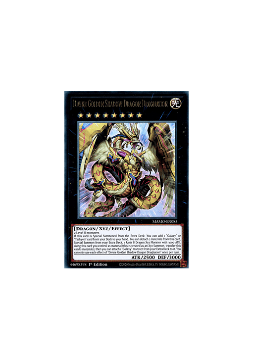 Divine Golden Shadow Dragon Dragluxion