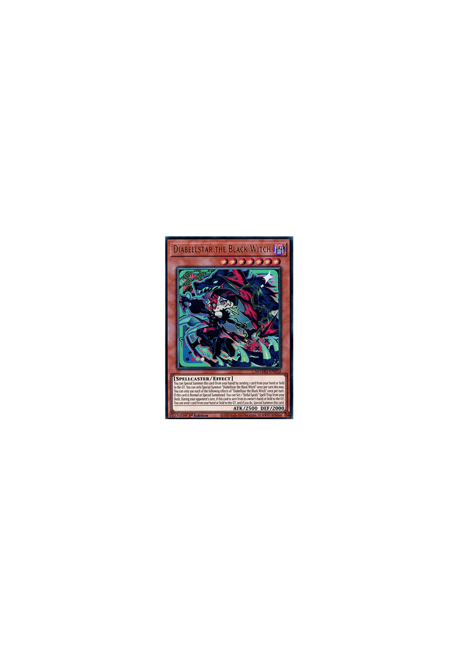 Diabellstar the Black Witch (V.1 - Ultra Rare)