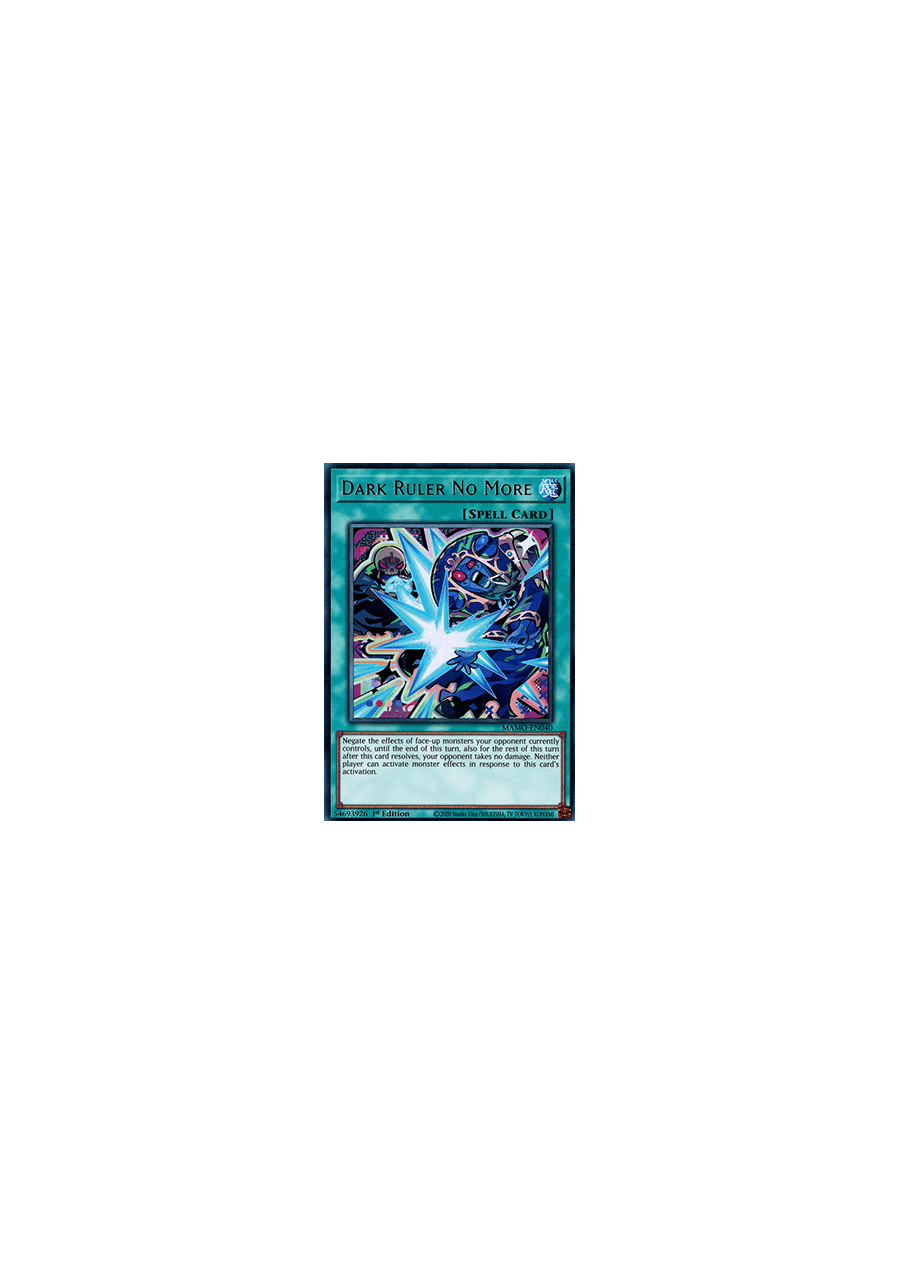 Dark Ruler No More (V.1 - Ultra Rare)