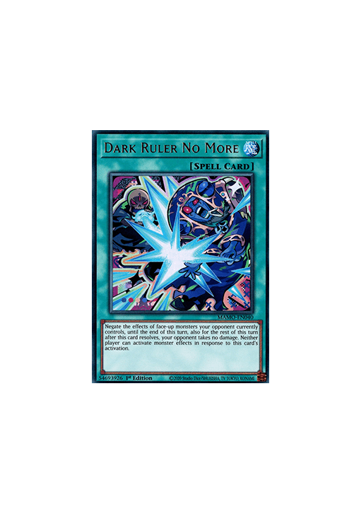 Dark Ruler No More (V.1 - Ultra Rare)