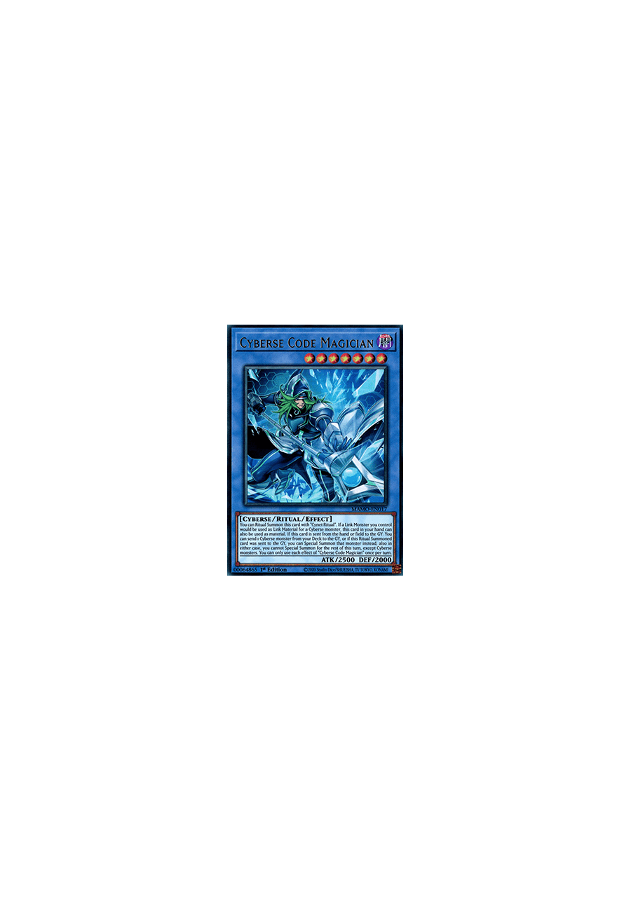 Cyberse Code Magician (V.1 - Ultra Rare)