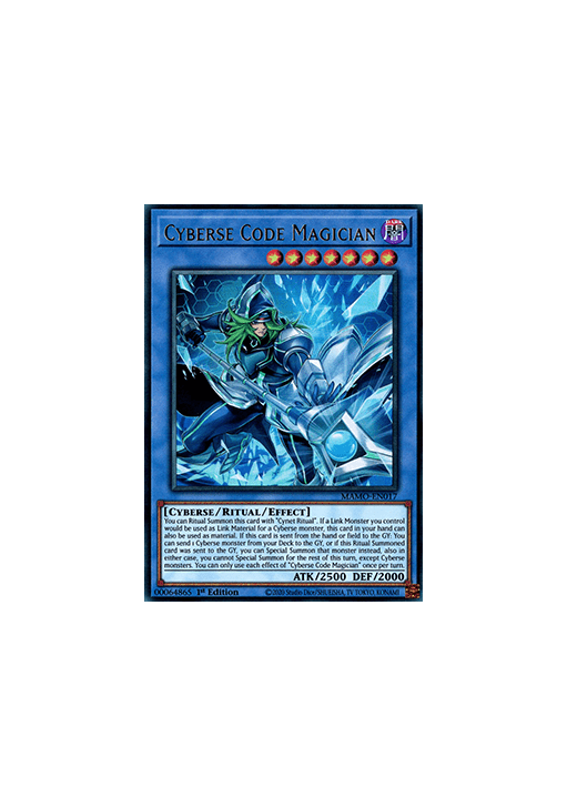 Cyberse Code Magician (V.1 - Ultra Rare)