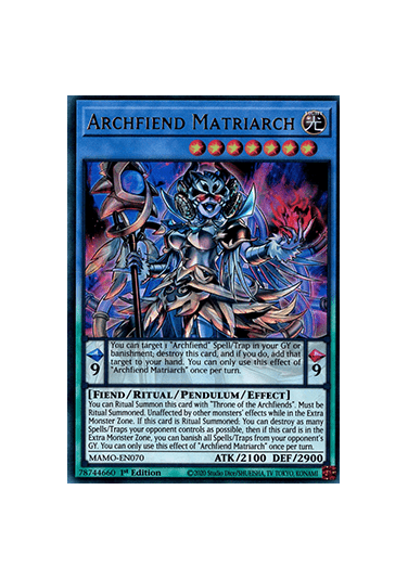 Archfiend Matriarch