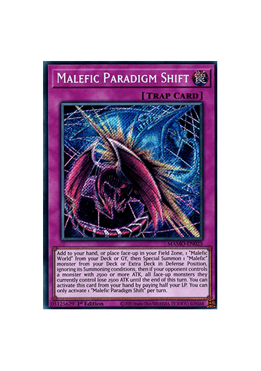 Malefic Paradigm Shift (V.2 - Secret Rare)