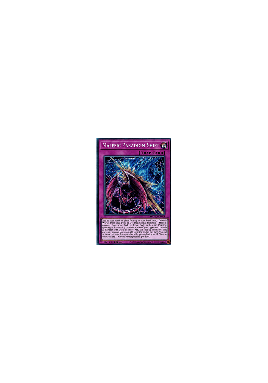 Malefic Paradigm Shift (V.2 - Secret Rare)