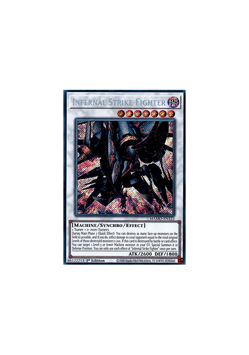 Infernal Strike Fighter (V.1 - Secret Rare)