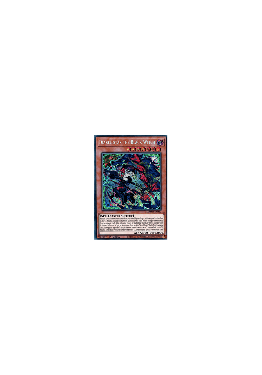 Diabellstar the Black Witch (V.2 - Secret Rare)