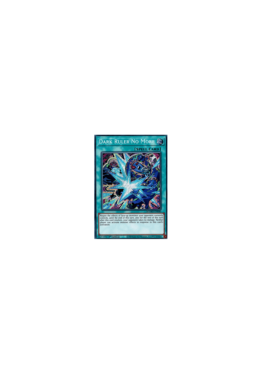 Dark Ruler No More (V.2 - Secret Rare)