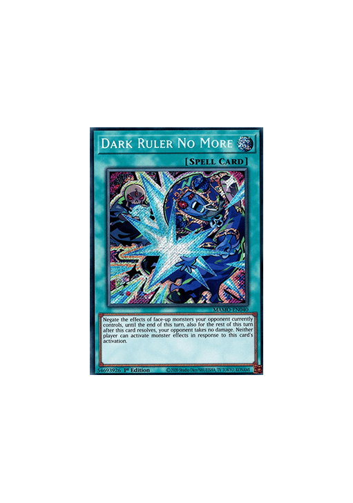 Dark Ruler No More (V.2 - Secret Rare)