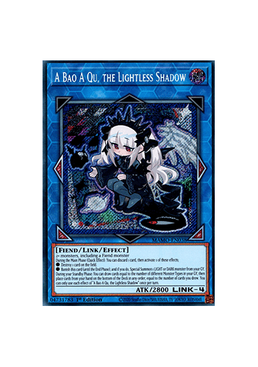 A Bao A Qu, the Lightless Shadow (V.2 - Secret Rare)
