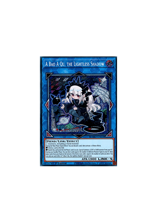 A Bao A Qu, the Lightless Shadow (V.2 - Secret Rare)