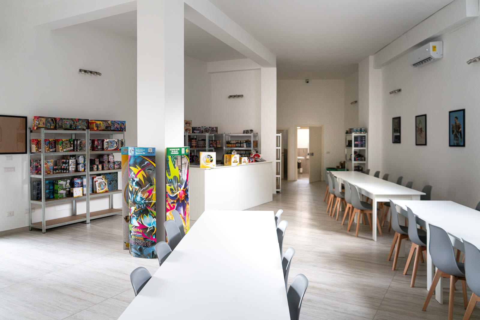 L'interno del negozio