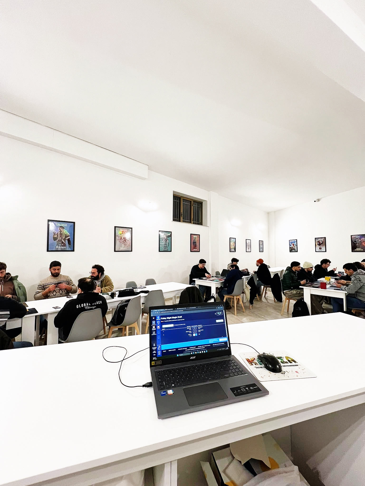 Un torneo in corso